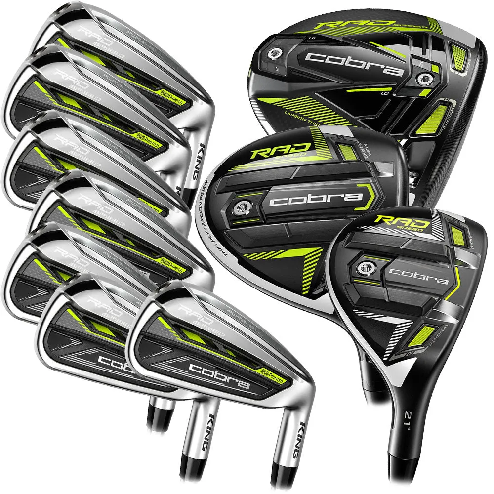 Cobra KING Radspeed 10-Piece Package Set - Steel