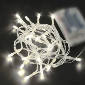 Cold White LED Fairy Lights - Set of 50 - 5.3m