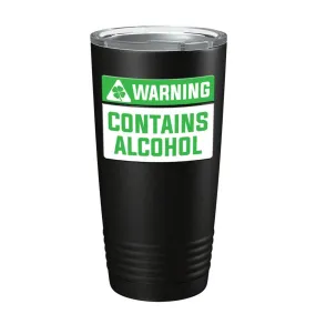 Contains Alcohol Tumbler