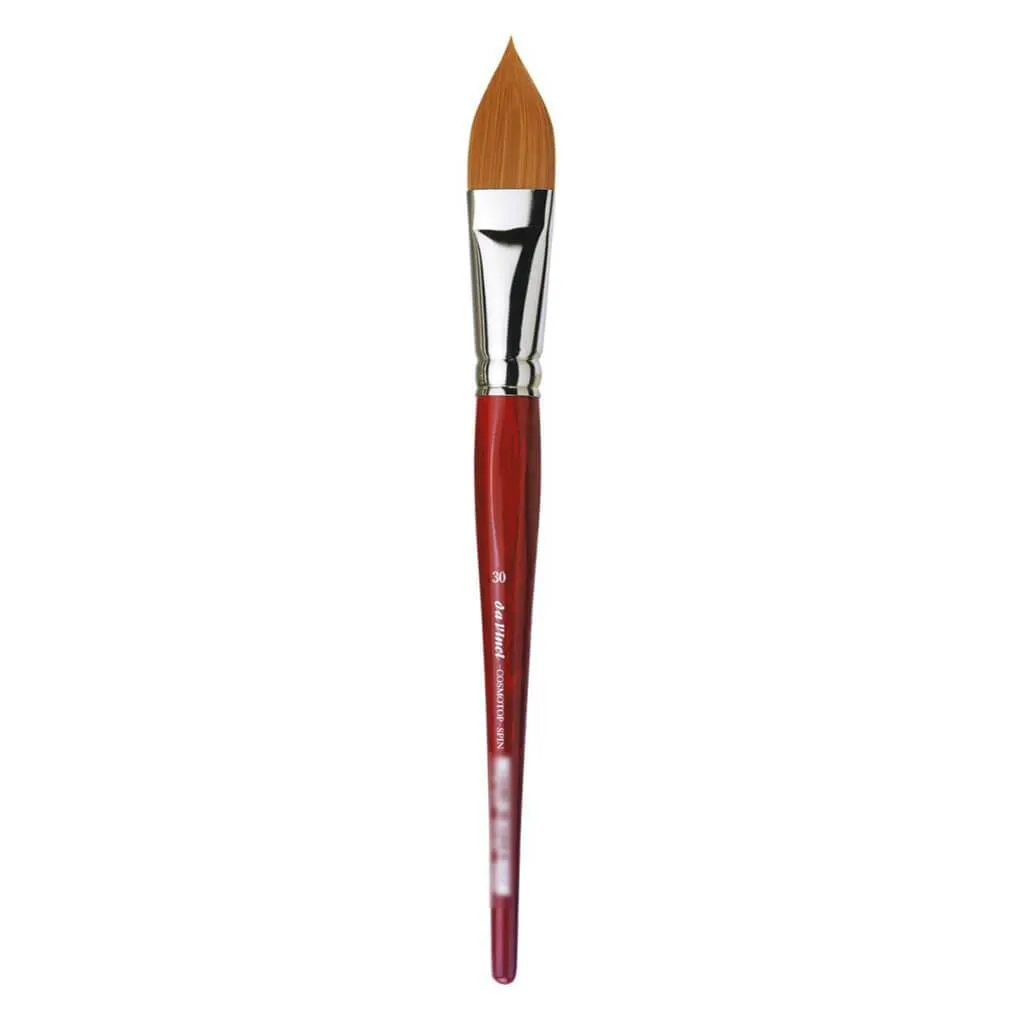 Cosmotop Spin Water Color Brush, Oval, Red Esagonal Handles