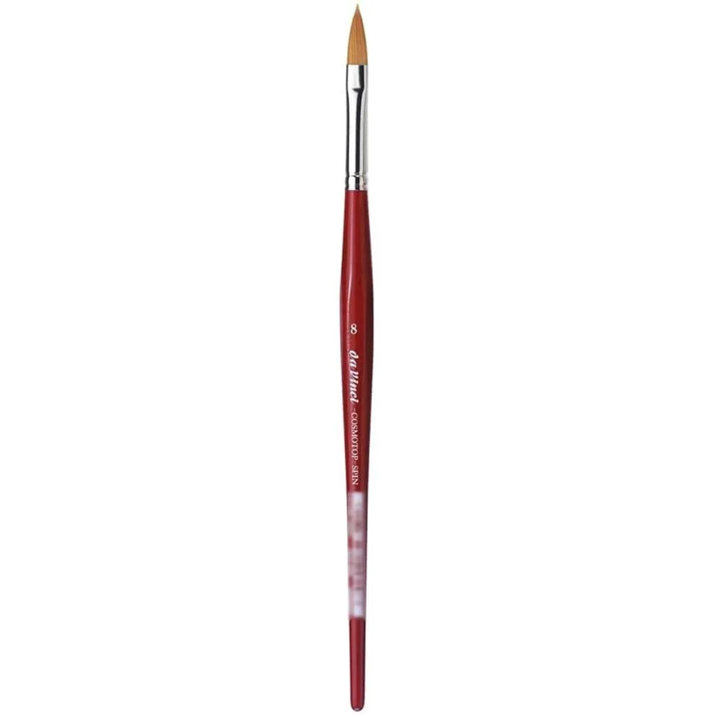 Cosmotop Spin Water Color Brush, Oval, Red Esagonal Handles