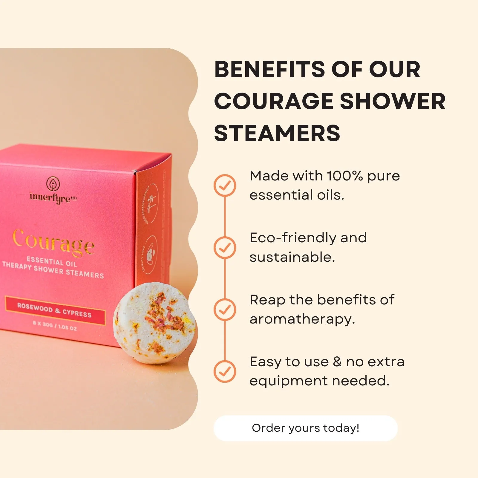 Courage Shower Steamer