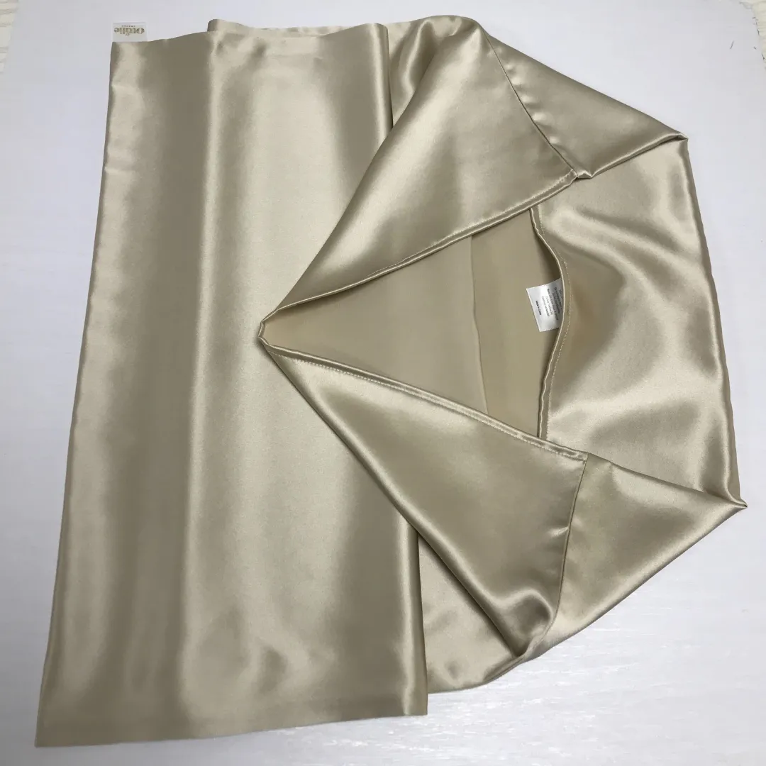 Custom Wholesale Silk Pillowcase 19 Momme Envelope Closure - 60×63cm