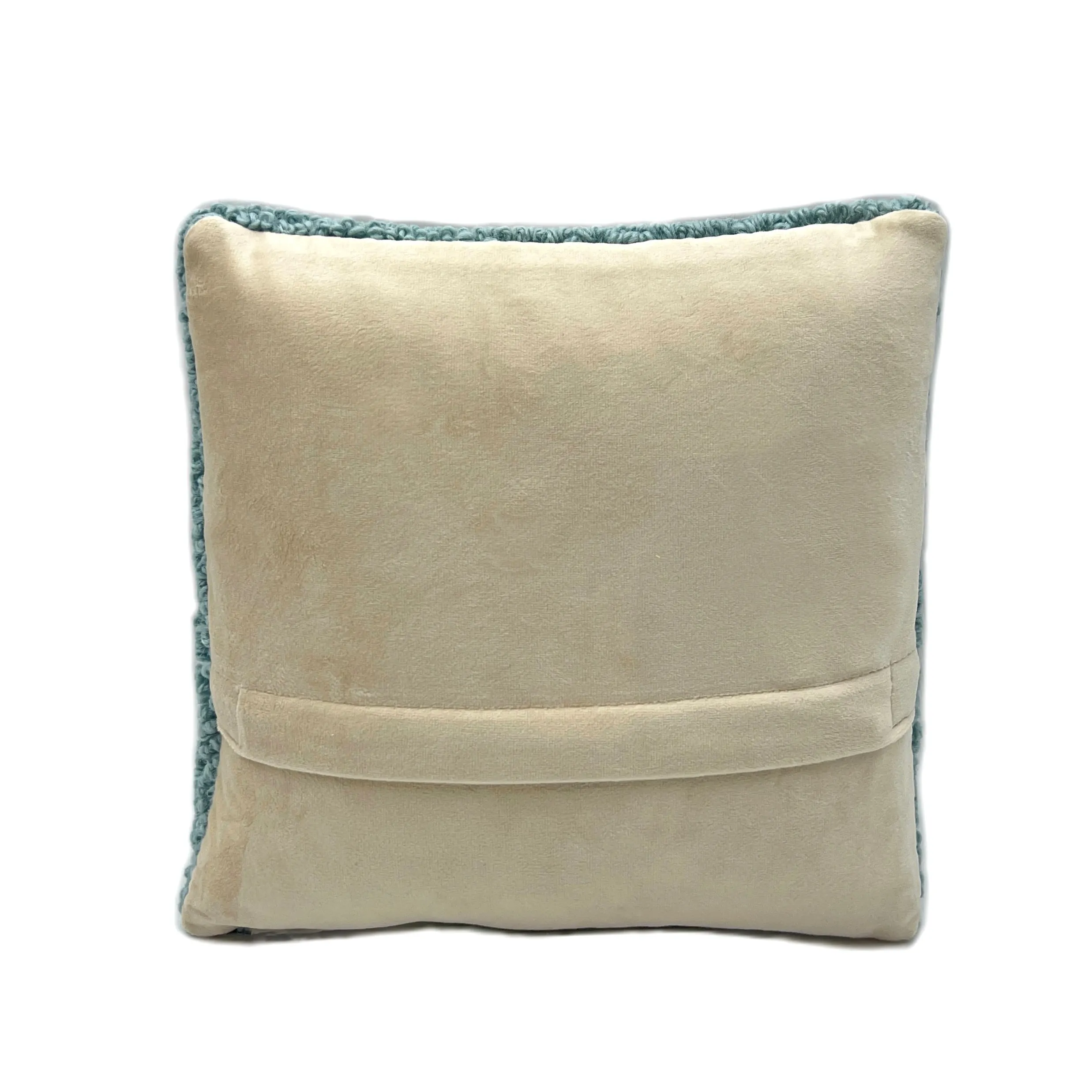 Daffodil Wool Hooked Pillow