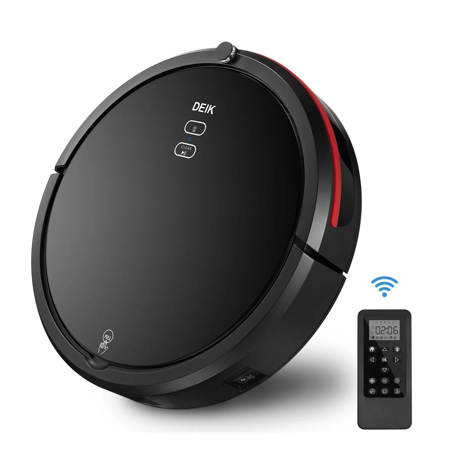 Deik Robotic Vacuum Cleaner, Robot Vacuum Cleaner