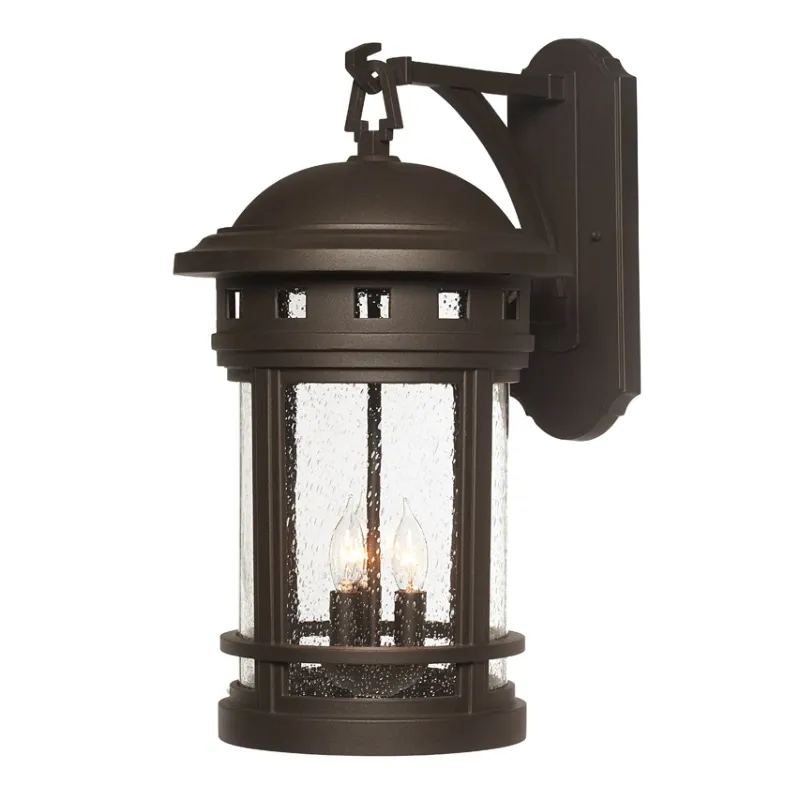 Designers Fountain 2391 Sedona 3-lt 20" Tall Outdoor Wall Lantern