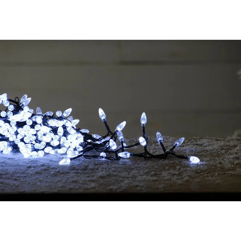 Diamond Fairy Christmas Lights White Outdoor 200 LED - 11.94m