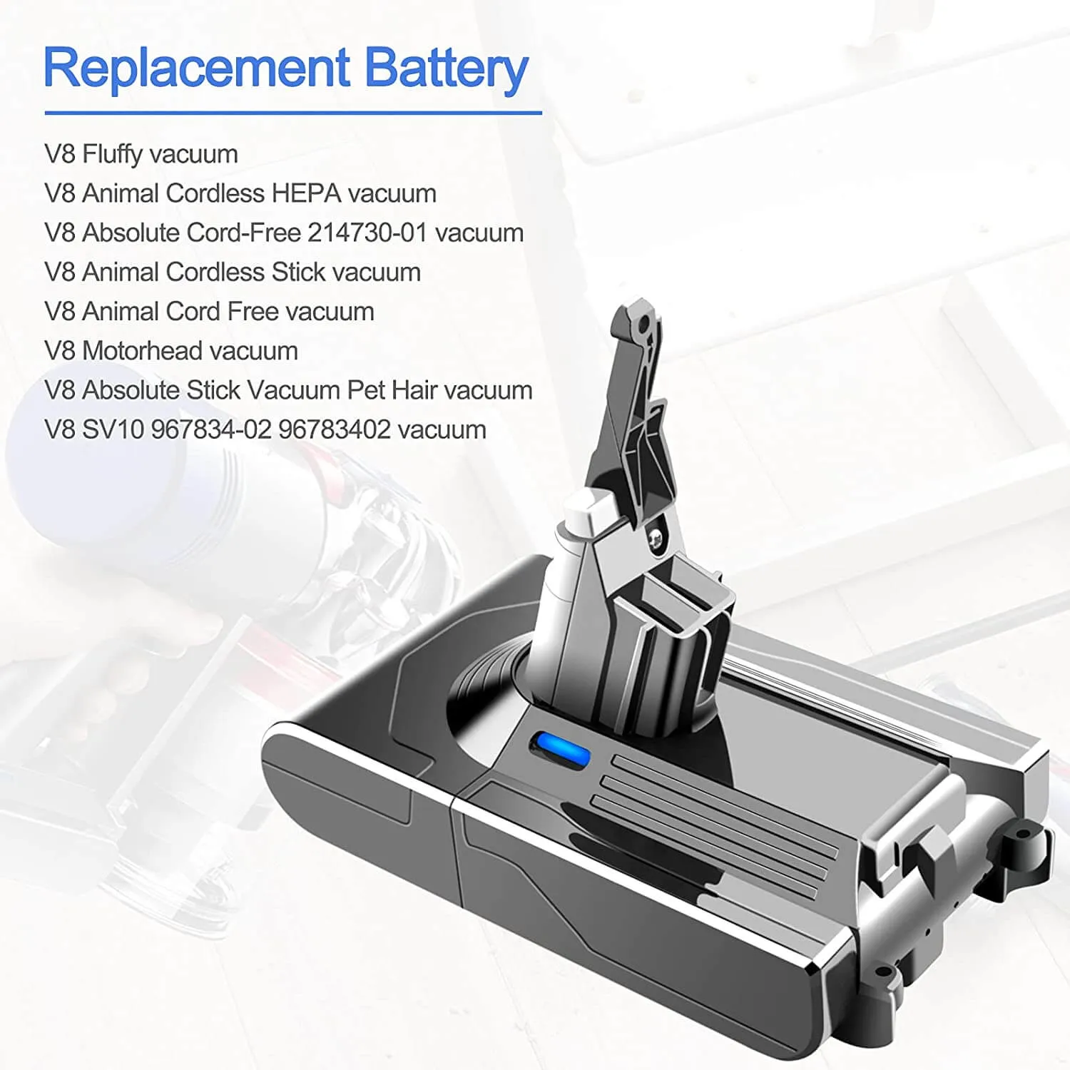 Dyson V8 Battery Replacement