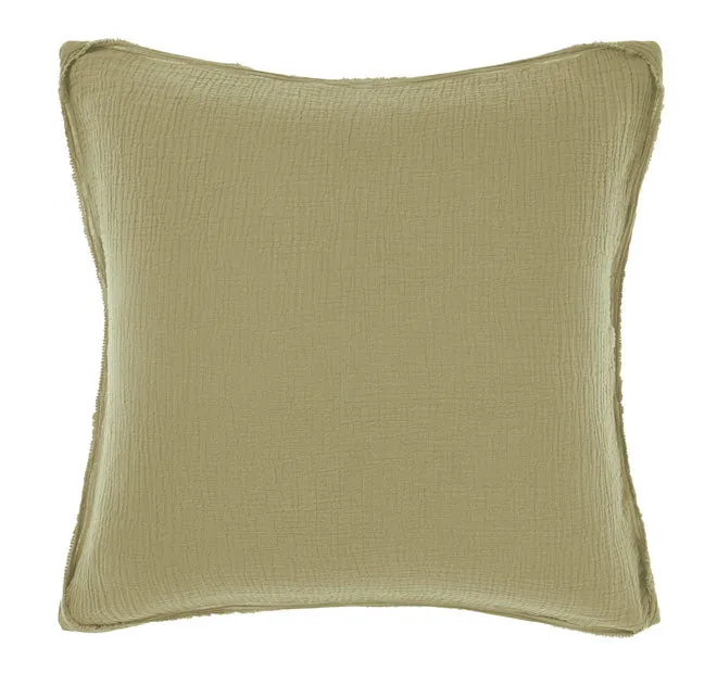 Elysian European Pillowcase Eucalyptus