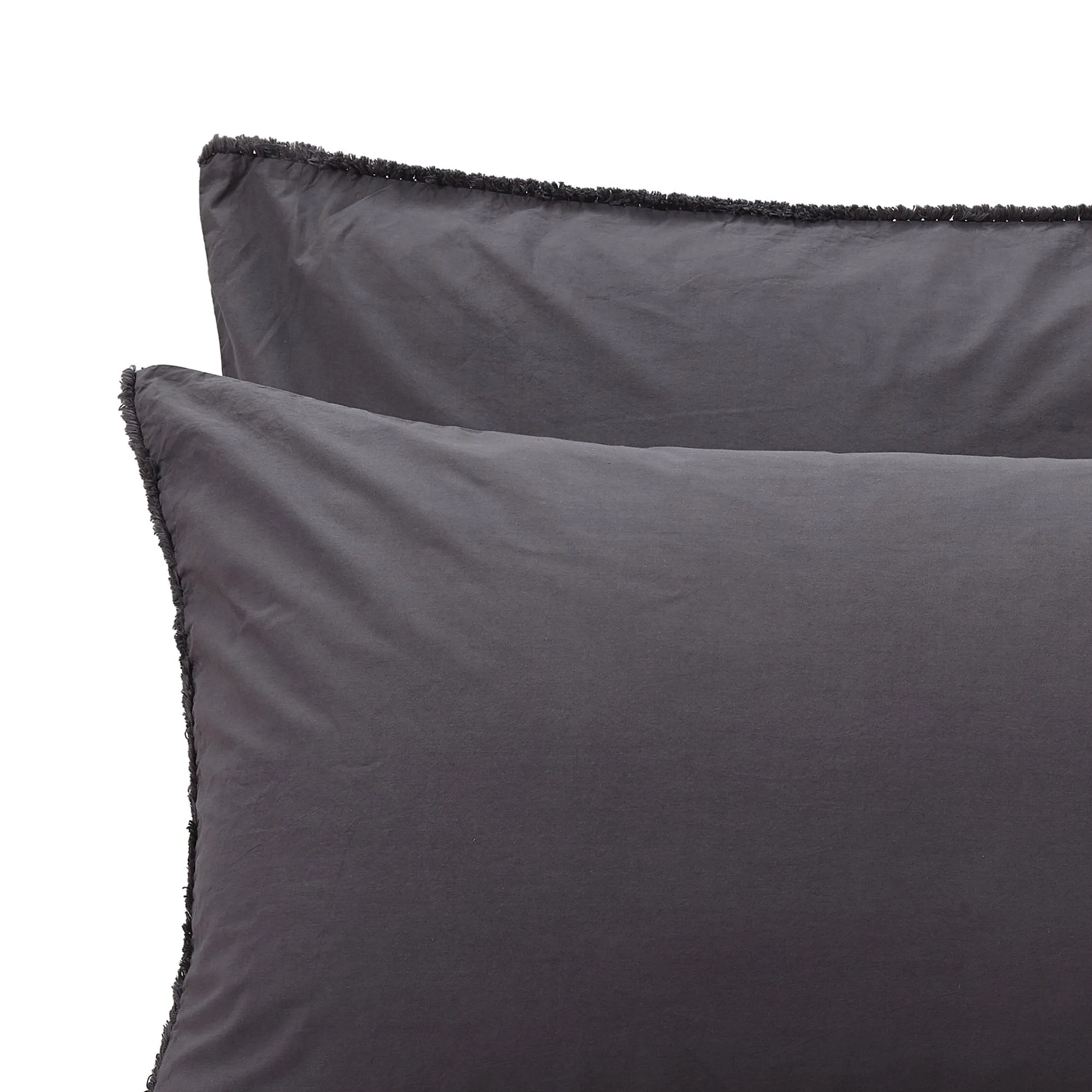 Fajao percale Bedding [Charcoal]