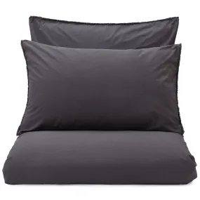 Fajao percale Bedding [Charcoal]