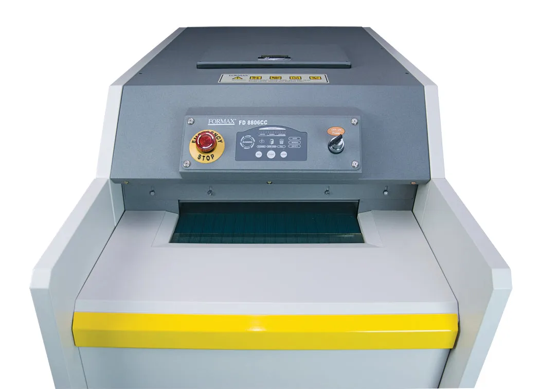 Formax FD 8806CC Industrial Conveyor Shredder Level 3/P-4