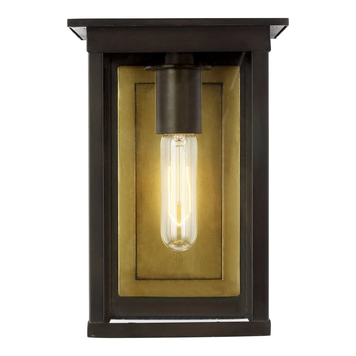 Freeport 1-Light Outdoor Wall Lantern in Heritage Copper