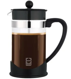 French Press: GROSCHE Dresden - 1000ml, 34 fl. oz, 8 cup, German SCHOTT glass, Eco-Friendly, 50% Recycled plastic