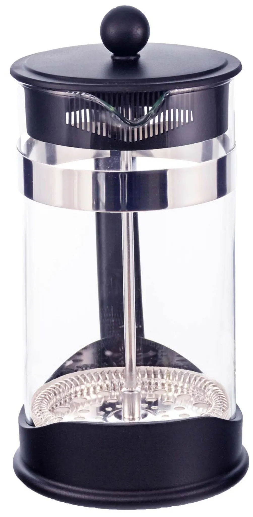 French Press: GROSCHE Dresden - 1000ml, 34 fl. oz, 8 cup, German SCHOTT glass, Eco-Friendly, 50% Recycled plastic