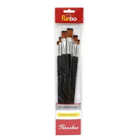 Funbo Brush Multi Purpose Short Set 2,4,6,8,1/4,3/8,1/2