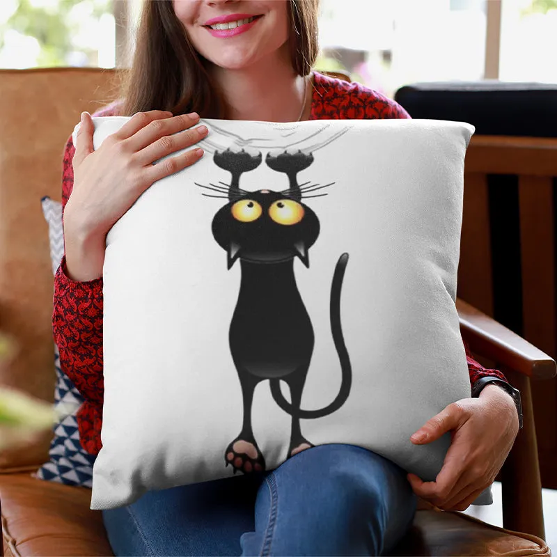 Funny Cat Pillow - Cat Lover Gifts