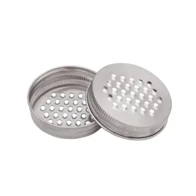 Grater/Shredder Lid for Mason Jars