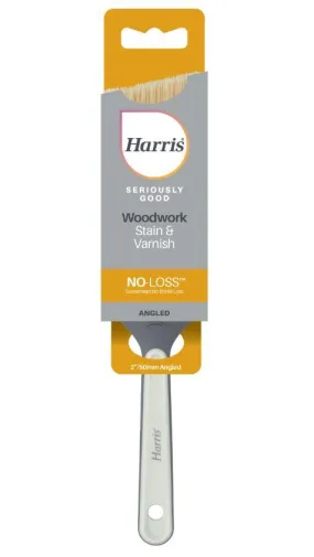 Harris Seriously Good Woodwork Stain & Varnish Angled Paint Brush 2in