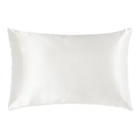 H.E.R 100% Mulberry Silk Pillowcase - White