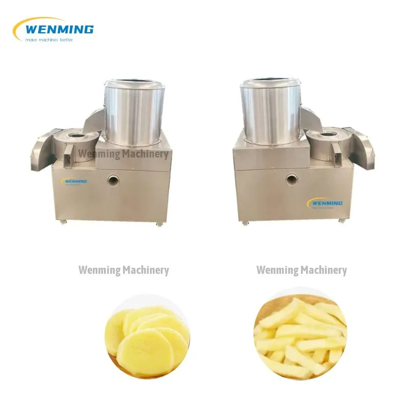 High-quality Multifunctional Potato Shredder Thick Cut French Fries Machine Carrot Peeling Machine