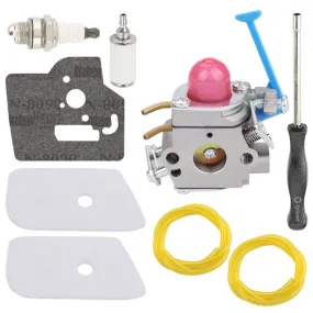 Hipa C1Q-W40A Carburetor Kit For Husqvarna 128LD 128LDX 128C 128L 128LX 128CDD 28cc Trimmer Parts Replaces Poulan 545081848 545130001