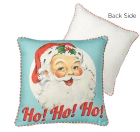 Ho Ho Ho Santa Throw Pillow