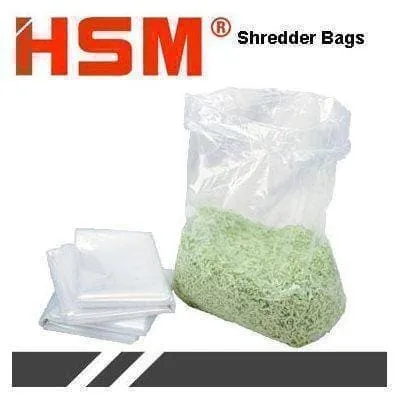 HSM 2523 Shredder Bags (50 bags)