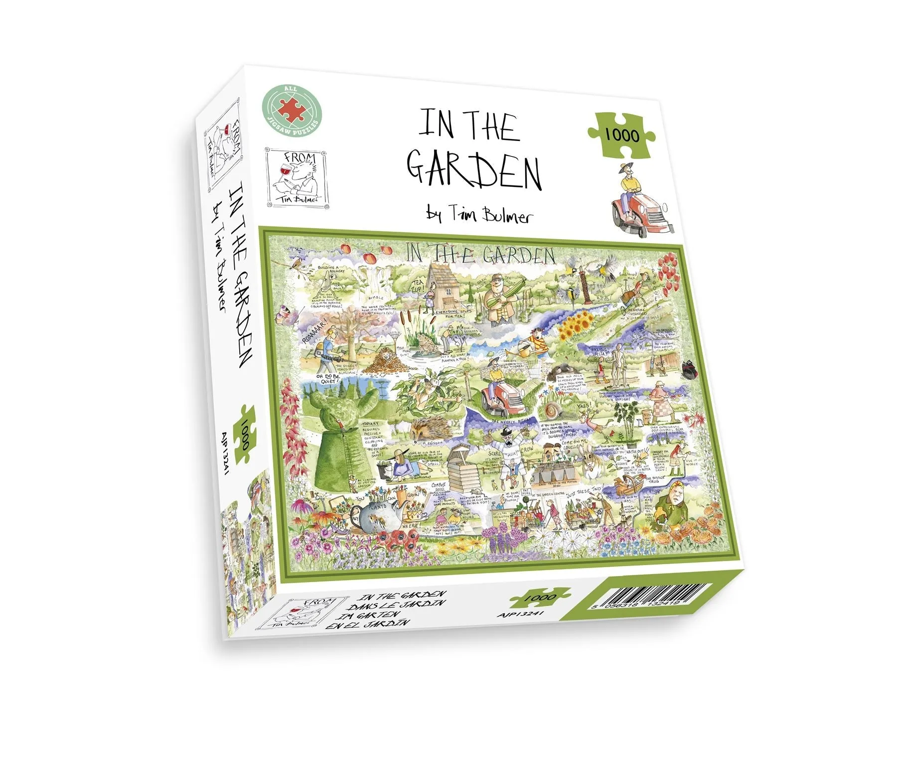 In The Garden - Tim Bulmer 1000 Piece Jigsaw Puzzle