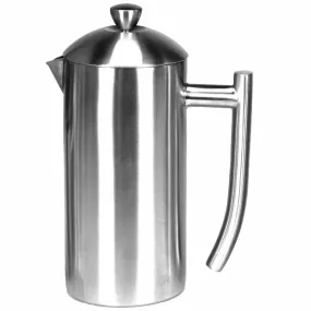 Insulated Brushed Stainless Steel French Press 17oz