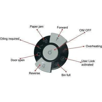 Intimus 45CP4 Cross Cut Paper Shredder Level 3/P-4