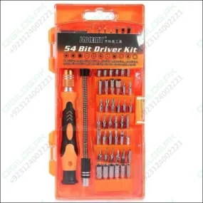 Jakemy 54 In 1 Mini Bits Screwdriver Set Repair Tool Kit Jm-8125 For Cell Phone Tablet Pc Macbook Electronics