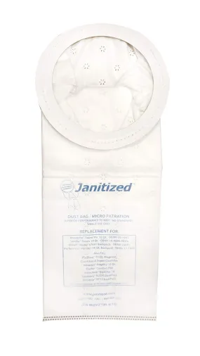 Janitized JAN-MOSQ10H-4(10)-EA Commercial Vacuum Bag, Mosquito SuperVac,