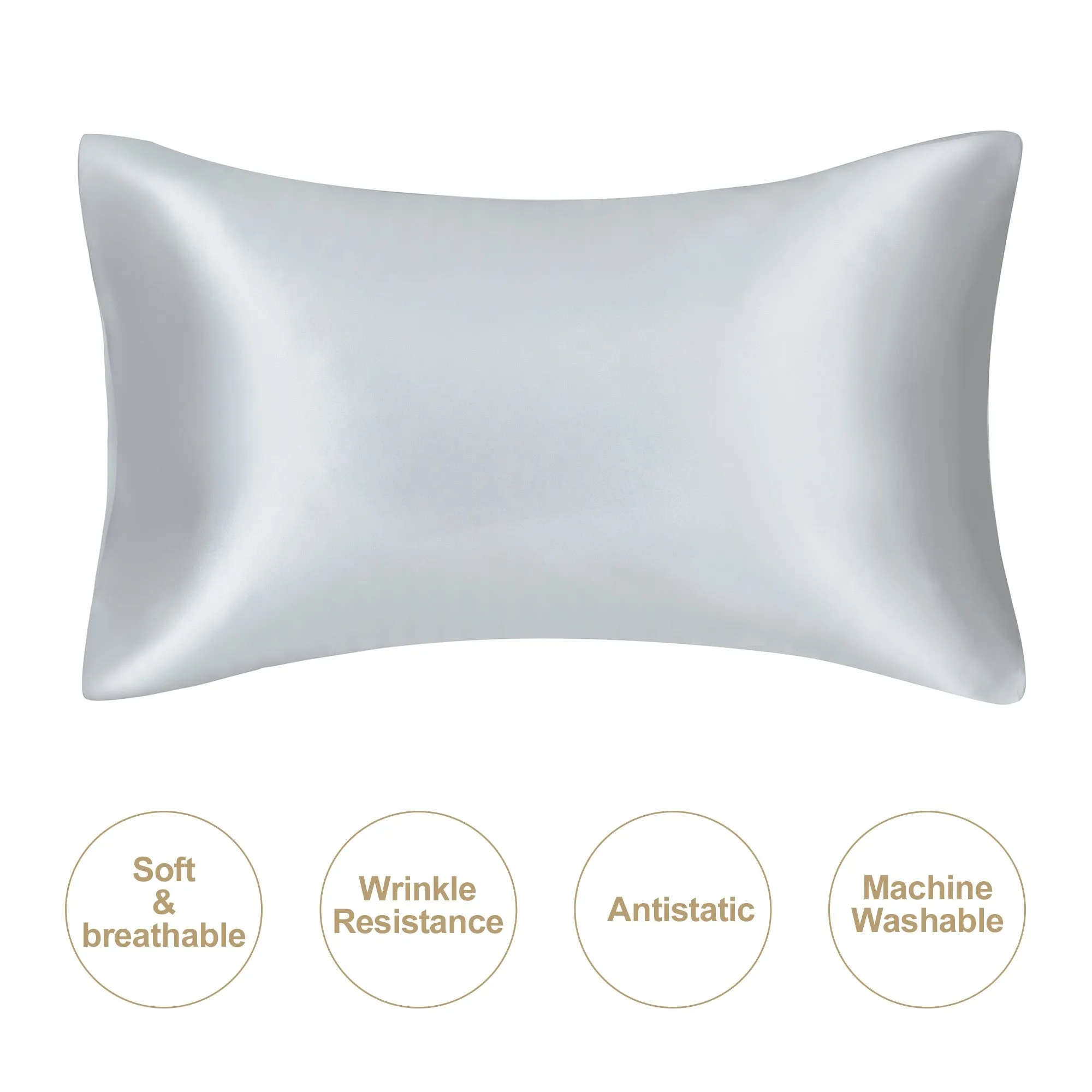 JuwenSilk Mulberry Silk Pillowcase