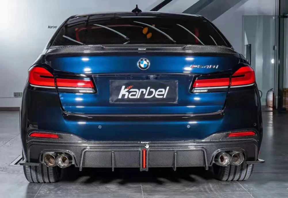 Karbel Carbon Dry Carbon Fiber Rear Spoiler For BMW F90 M5 & 5 Series G30 530i 540i 2017 