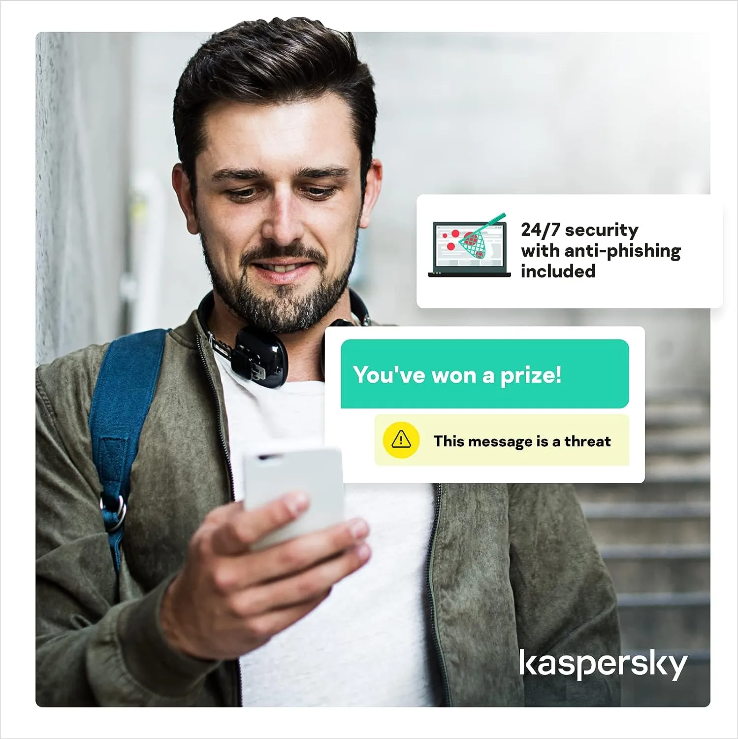 Kaspersky Plus Antivirus Security 1 Year (1/3 User) | Included Unlimited VPN & Advanced Security System