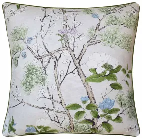 Katsura Cream & Lavender Decorative Pillow Ryan Studio