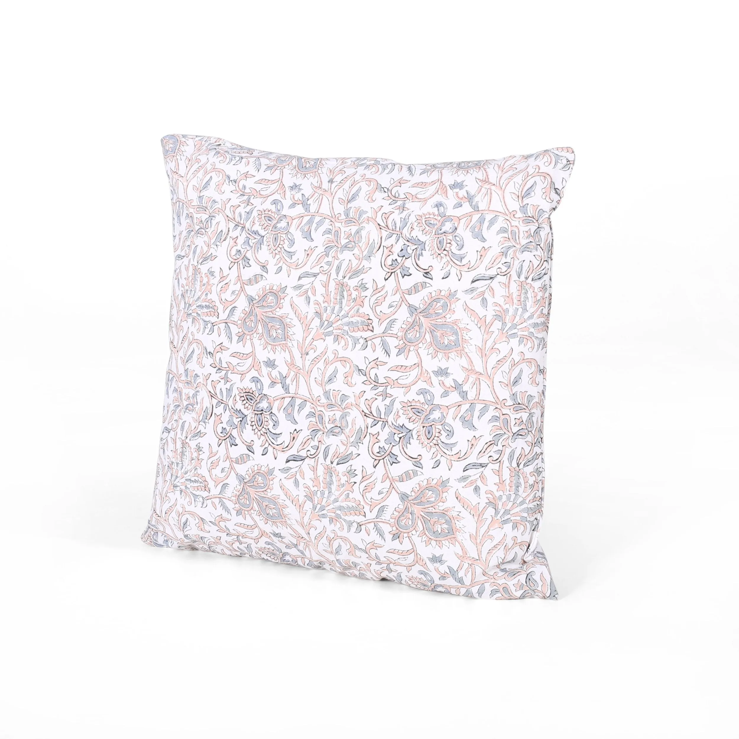 Keiko Modern Fabric Throw Pillow Cover