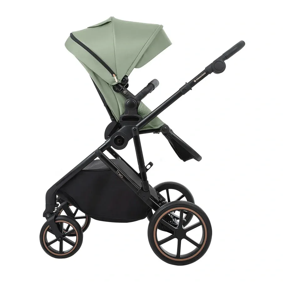 Kikkaboo Stroller 2in1 With Carrycot Thea (Army Green)2024