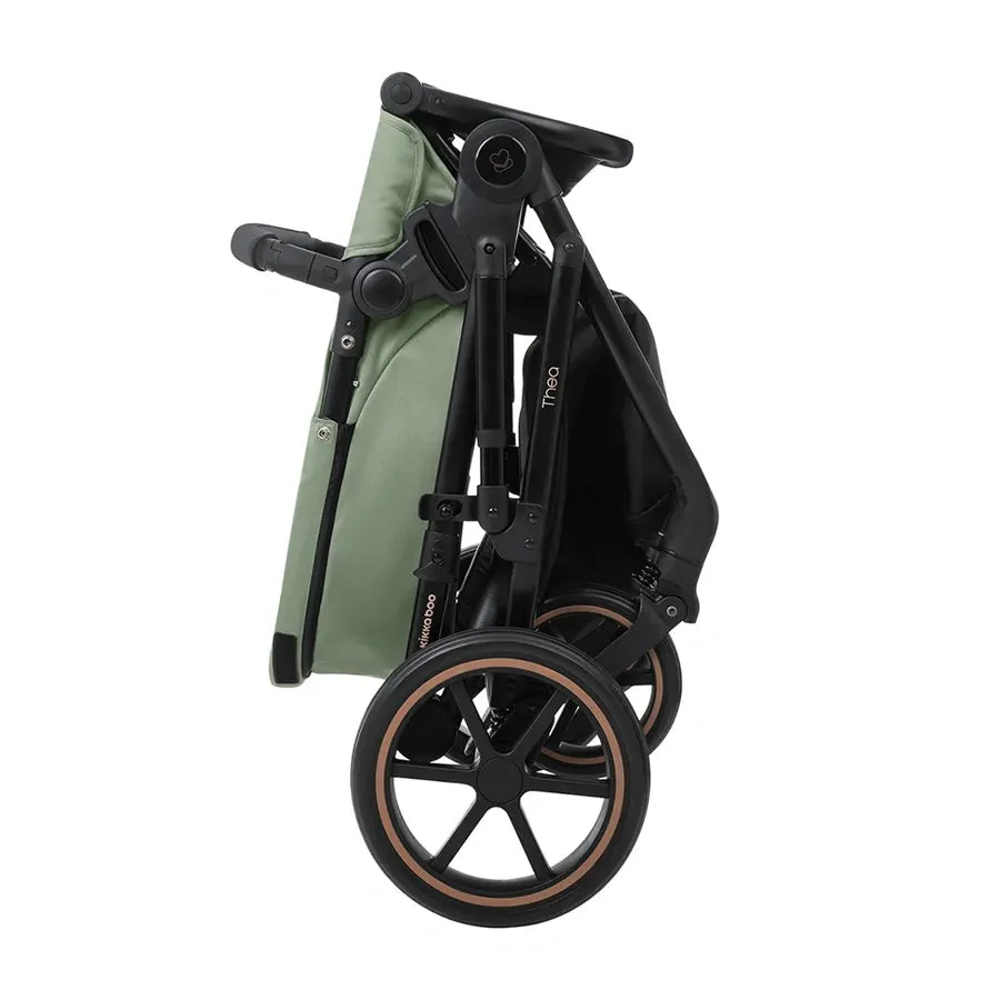 Kikkaboo Stroller 2in1 With Carrycot Thea (Army Green)2024