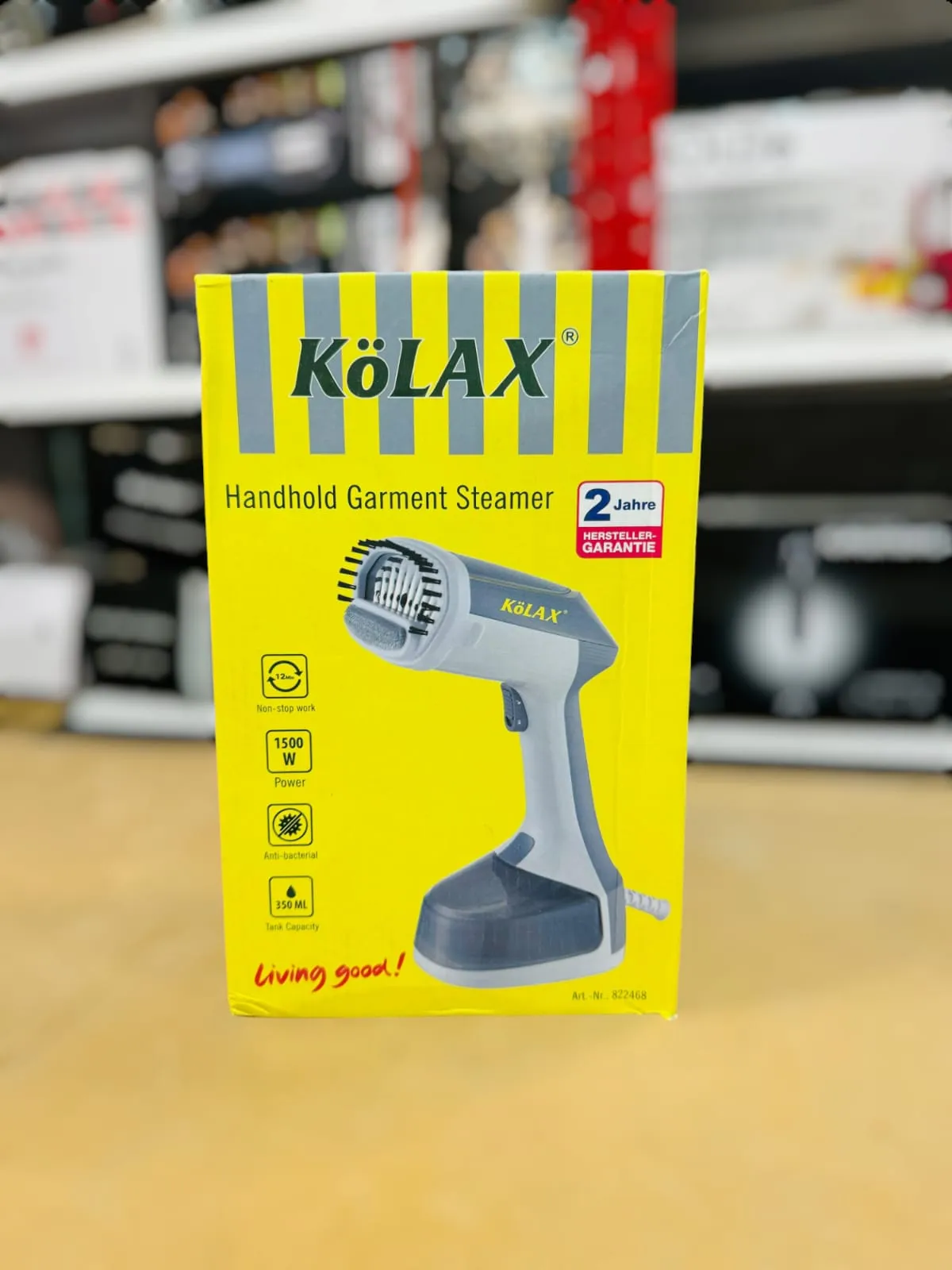 KoLAX Handheld Garments Steamer