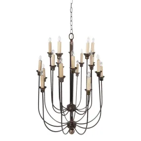 LANGLEY 20 LIGHT CHANDELIER