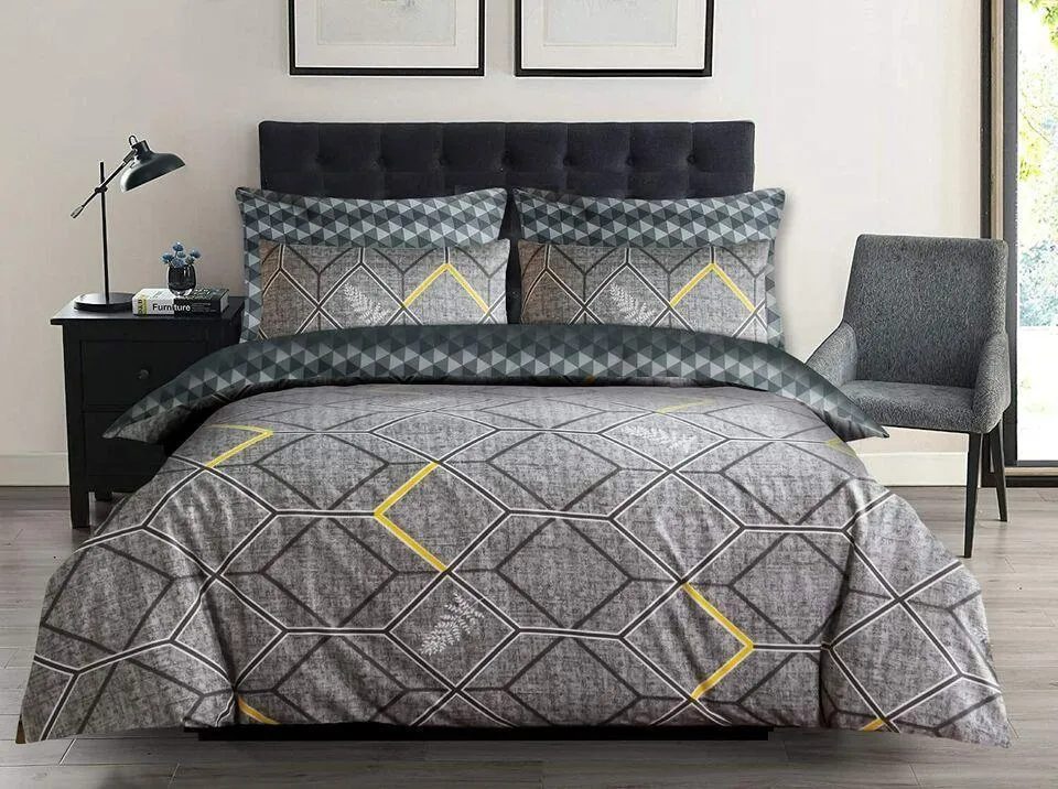 Lazzaro Duvet Cover Set-Chevron