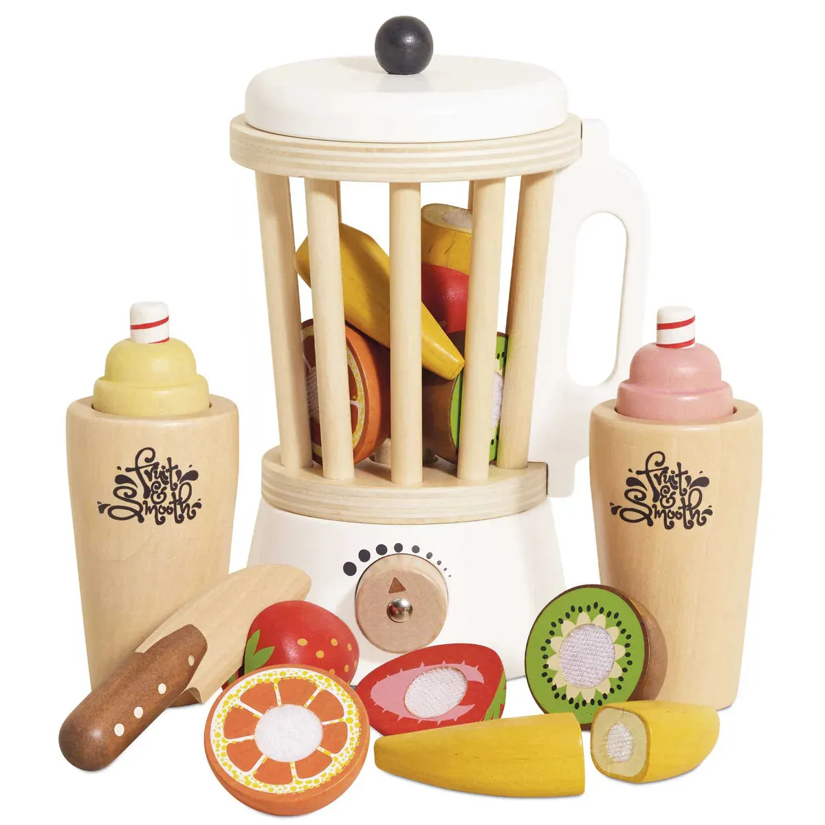 Le Toy Van Wooden Fruit Smoothie Blender Set