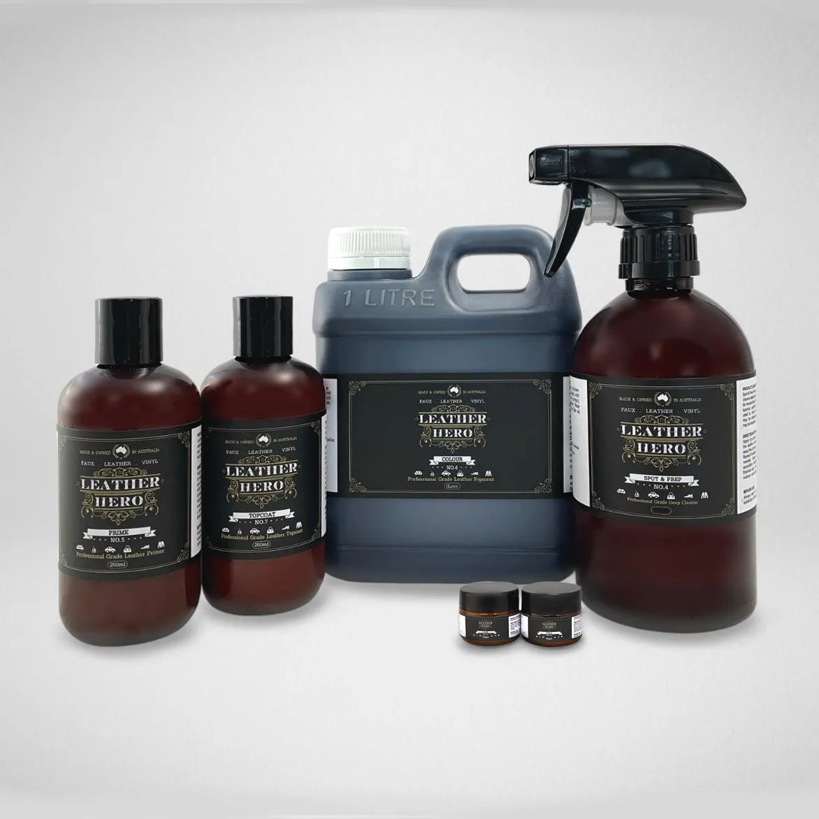 Leather Repair & Recolour Kit - Aniline Chesterfield