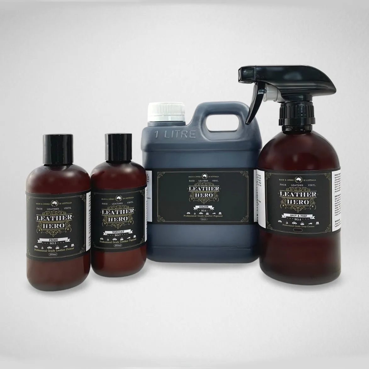 Leather Repair & Recolour Kit - Aniline Chesterfield