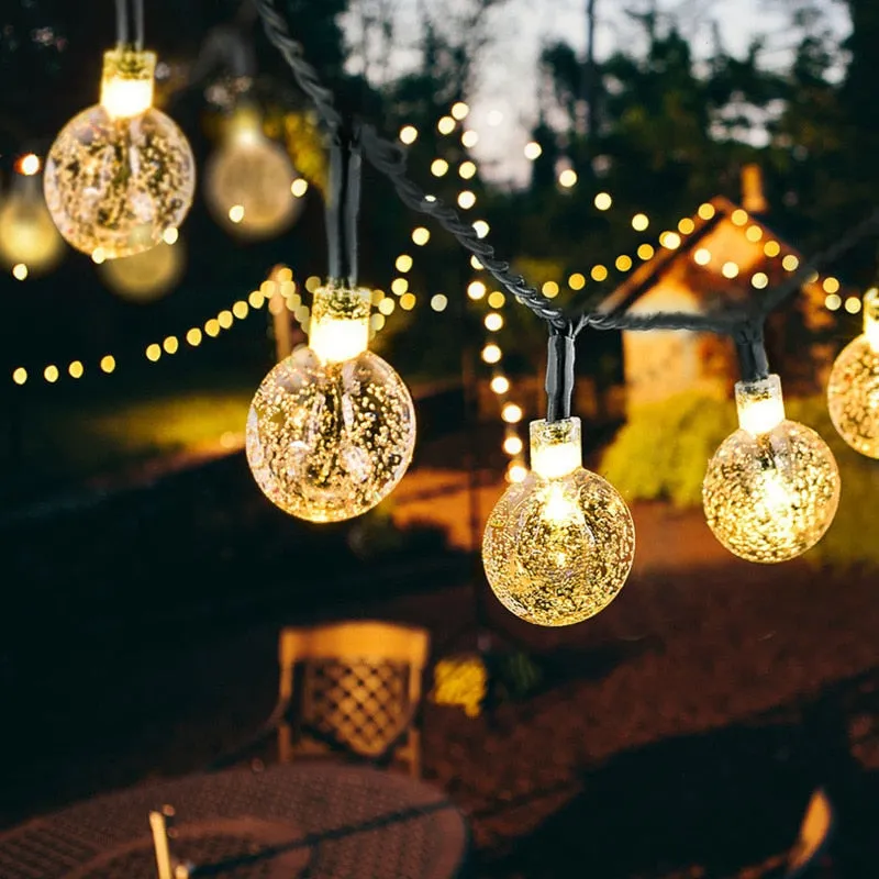 LED String Fairy Lights Solar