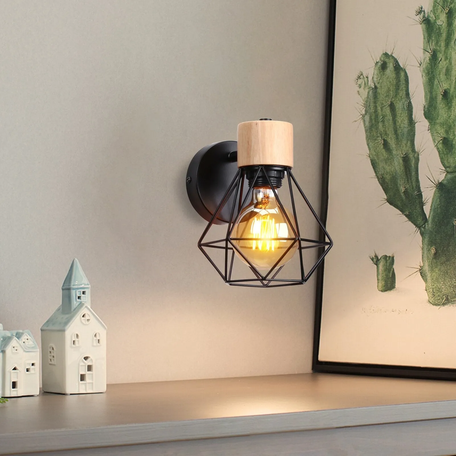 Loft Vintage Indoor Wall Sconce