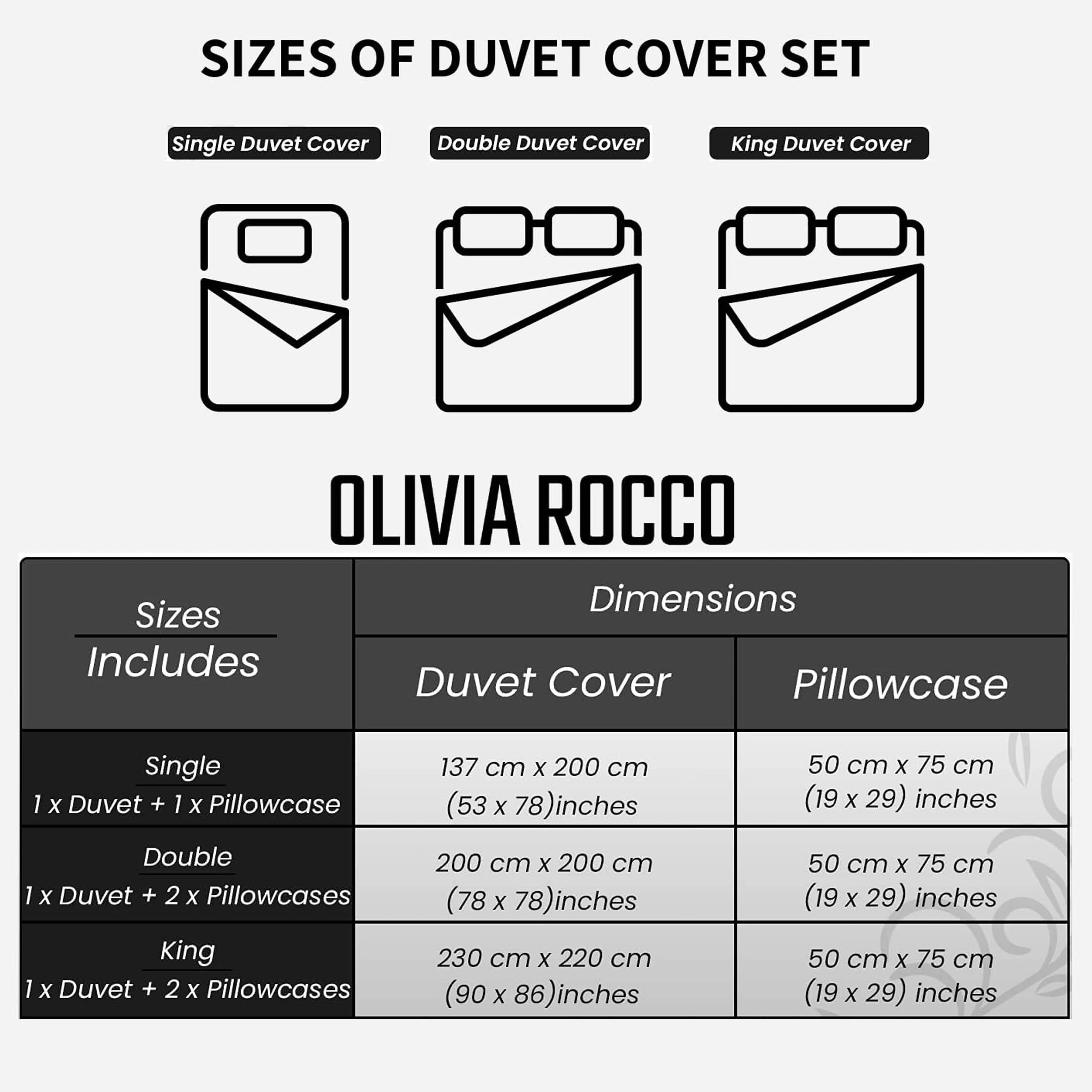 Maine Check Super Soft Fluffy Fleece Duvet Cover Set with Pillowcases Reversible Bedding for Winter Warmth in Black Grey by OLIVIA ROCCO