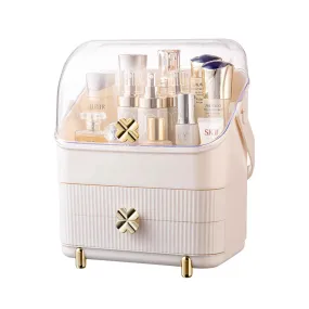 Makeup Display Case Organiser - Cosmetic Storage Jewellery Portable Vanity